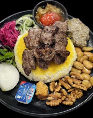 سینی کته کباب محلی